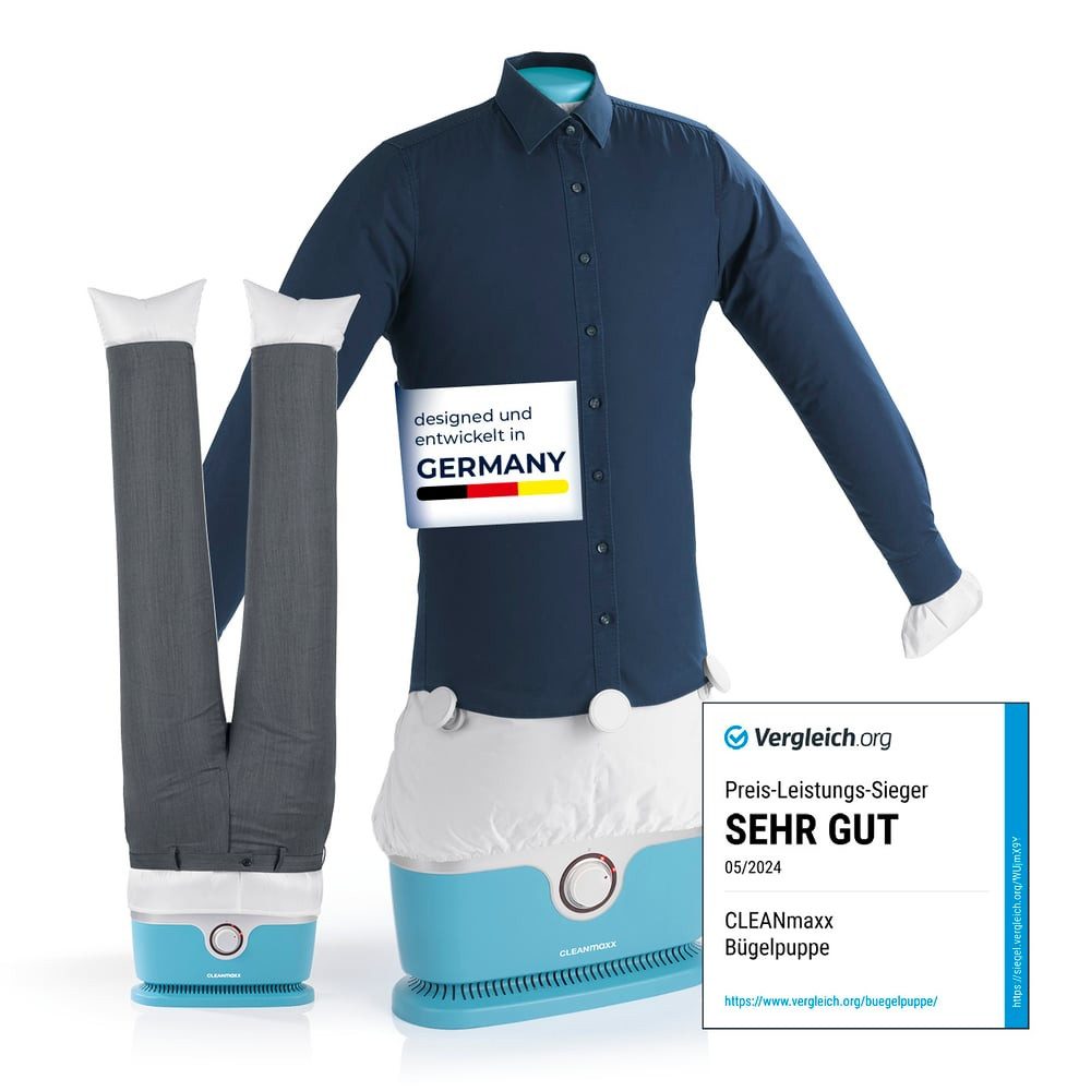 CLEANmaxx Bügelsystem Hemdenbügler für Hemden &