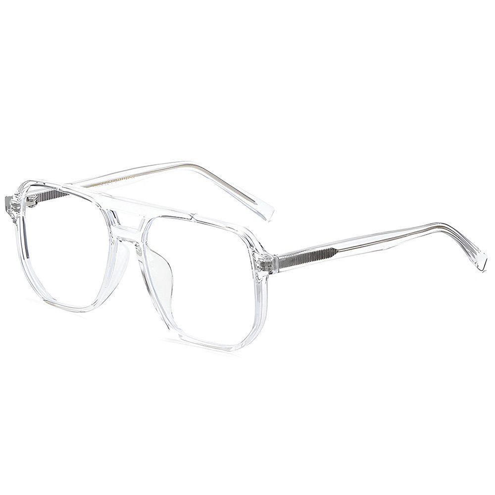 PACIEA Lesebrille Doppelbalkenrahmen Blaulichtfilter Oversized Damen
