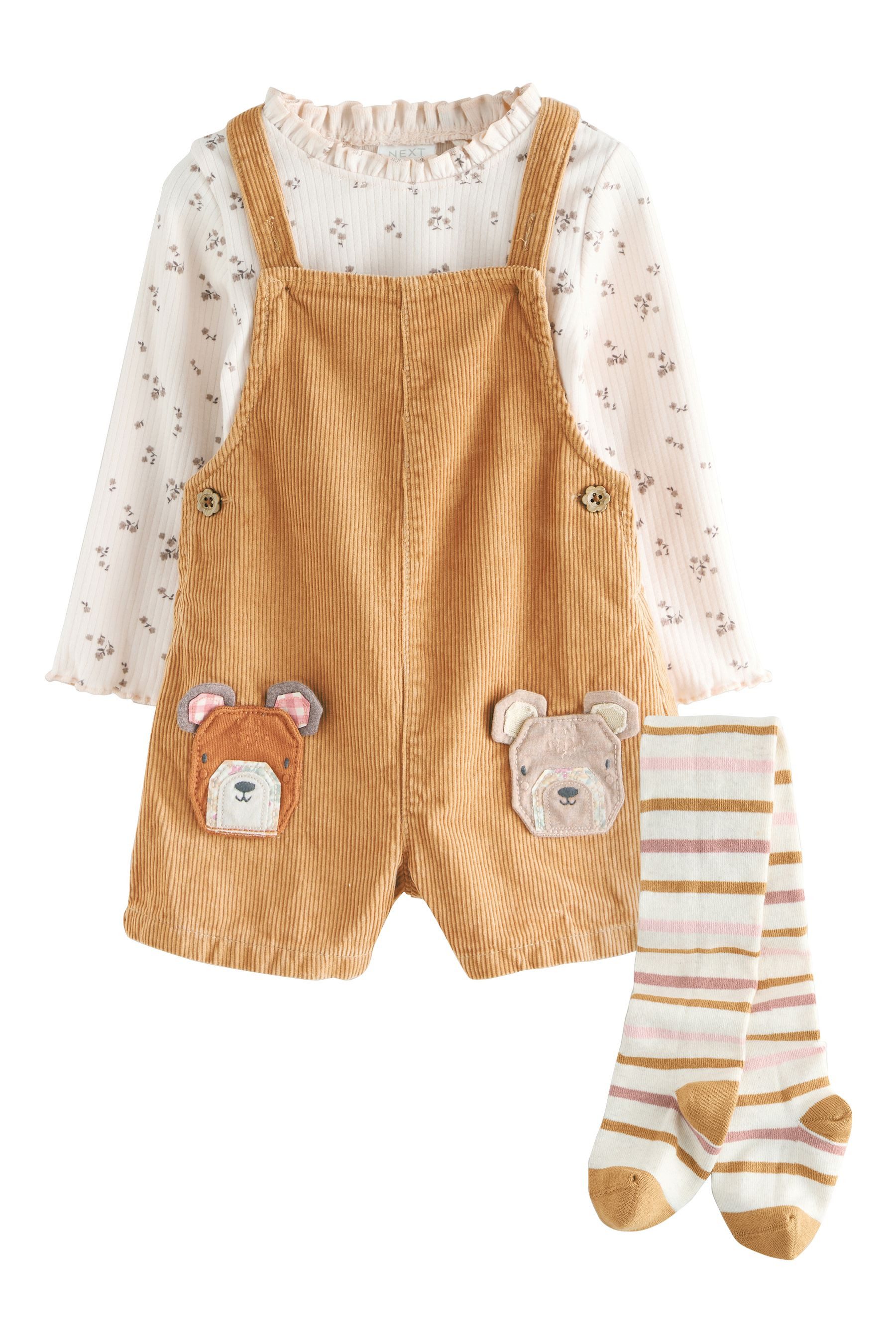Next Latzhose Latzhosen-Set aus Cord mit