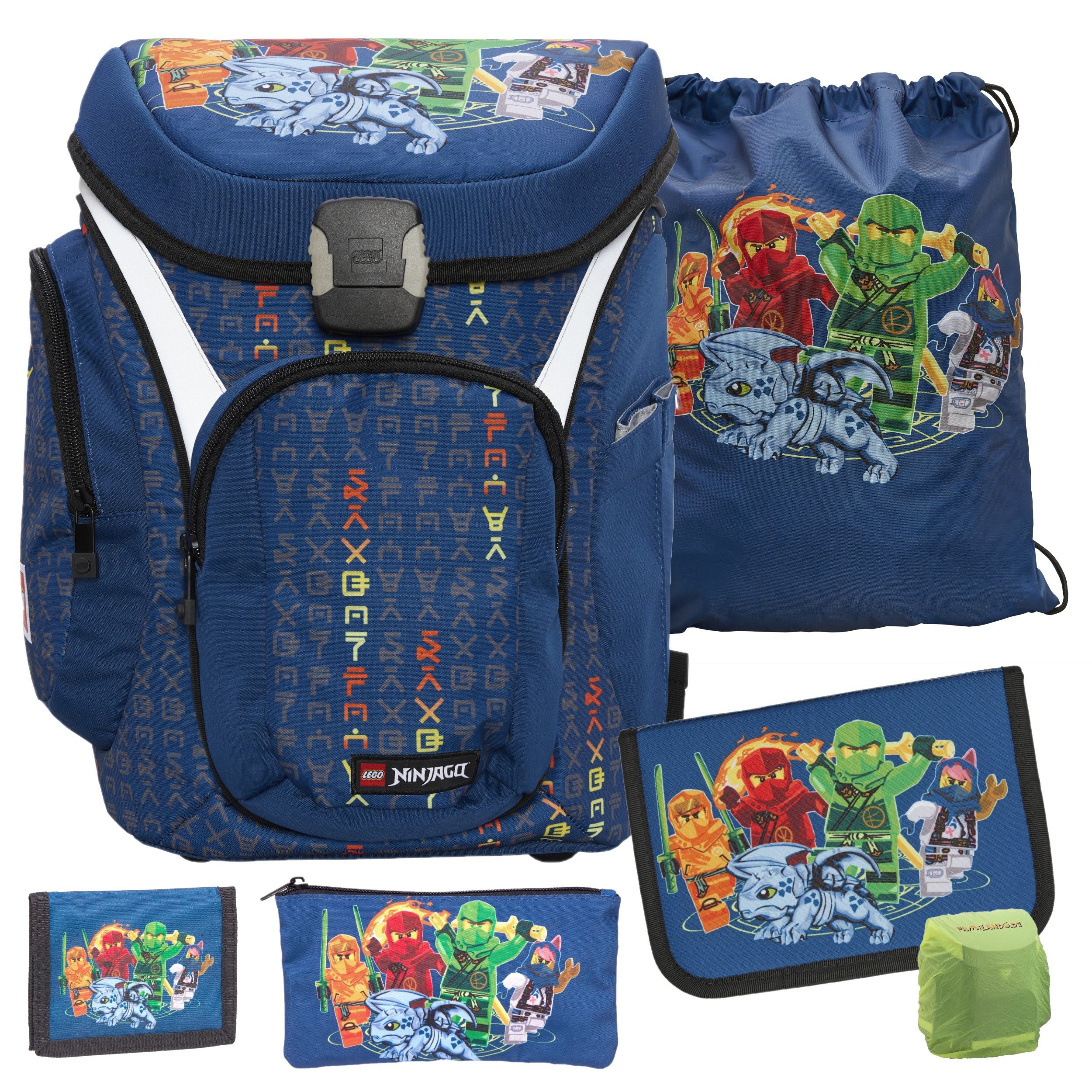 LEGO® Bags Schulranzen Lego Ninjago Einschulungs-Set