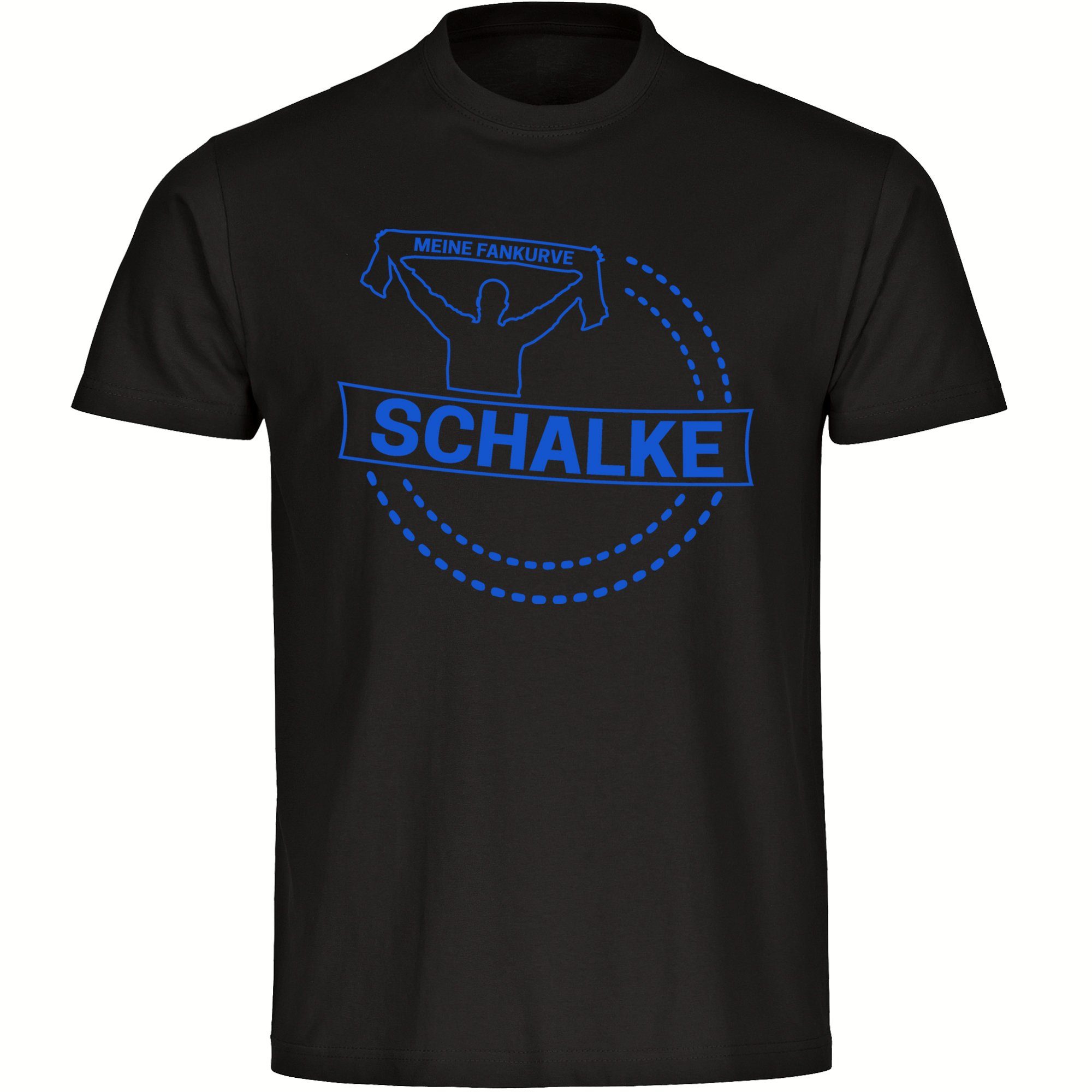 multifanshop T-Shirt Herren Schalke - Meine