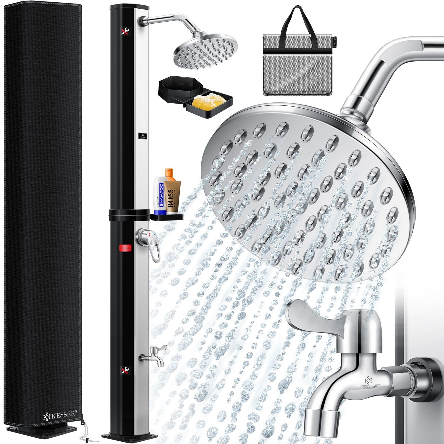 KESSER Solardusche, Solardusche 35 Liter Solar