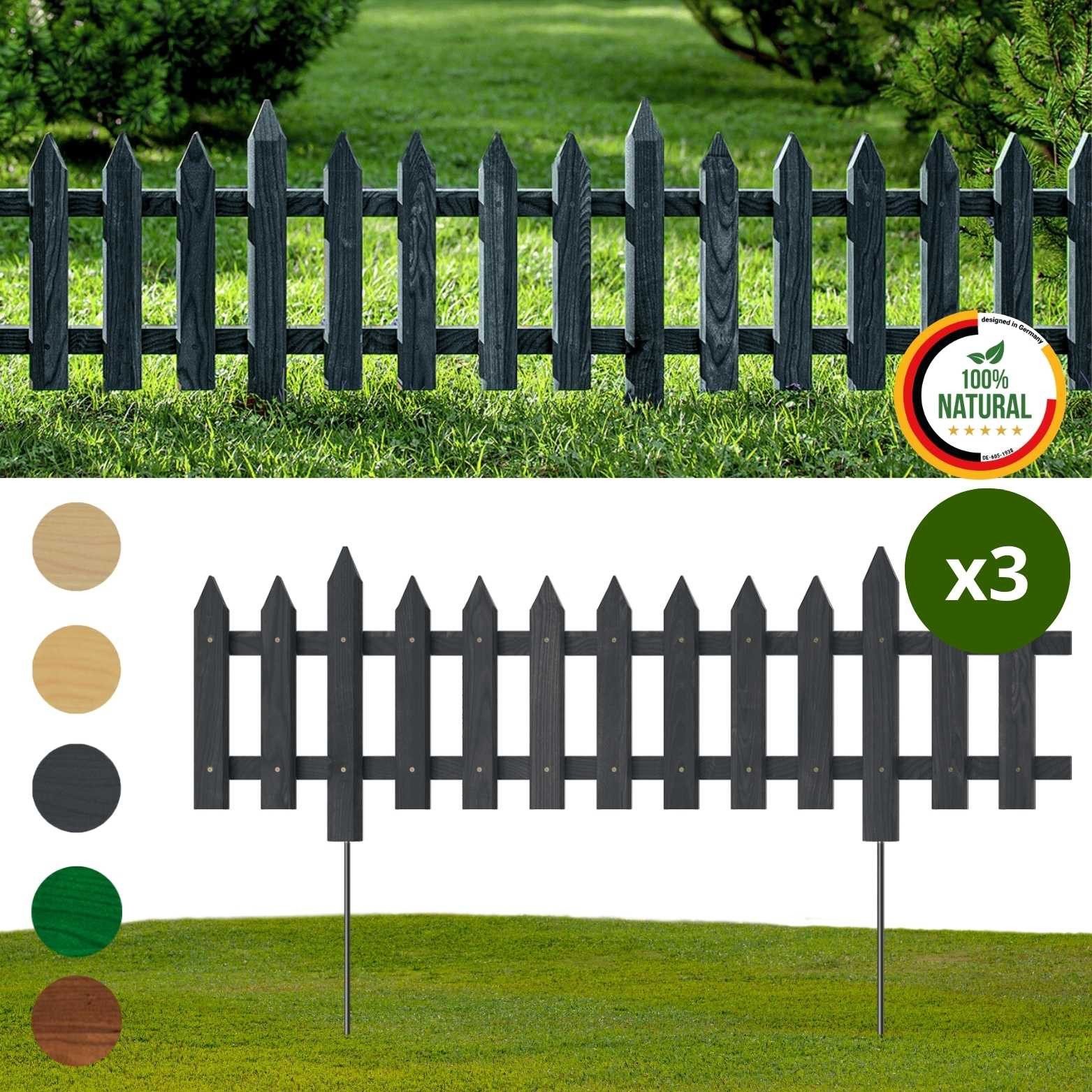 Floranica Zierzaun Vorgartenzaun Steckzaun Gartenzaun Zierzaun