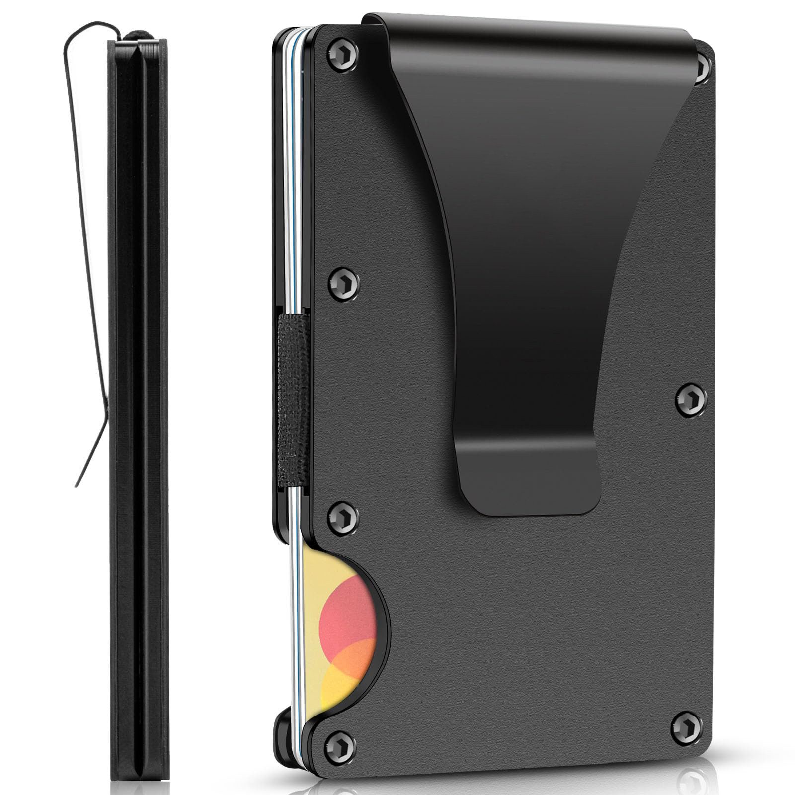 ZEUOPQ Kartenetui Kreditkarten Etuis RFID NFC
