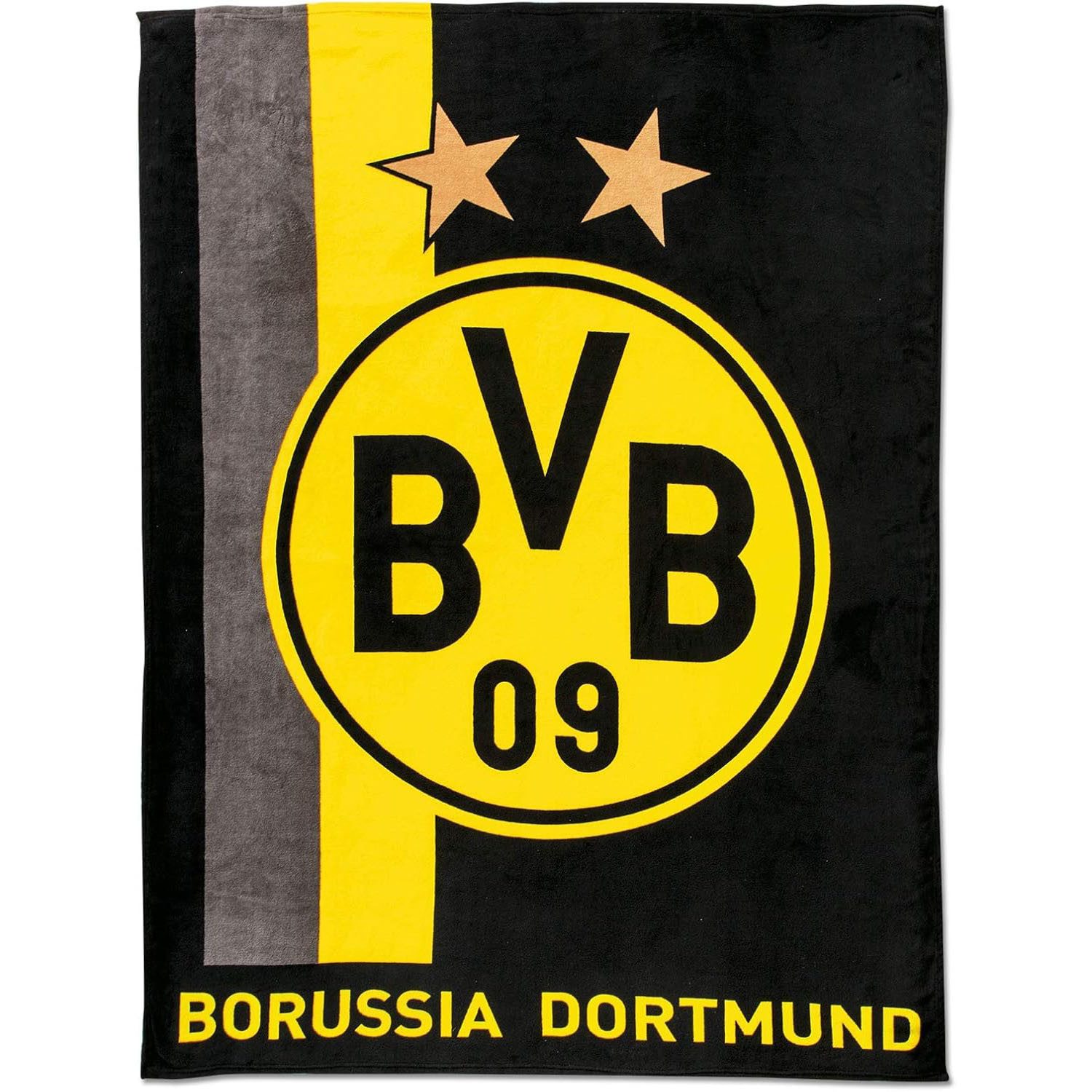 Wohndecke BVB Fleecedecke mit Streifenmuster 200x150