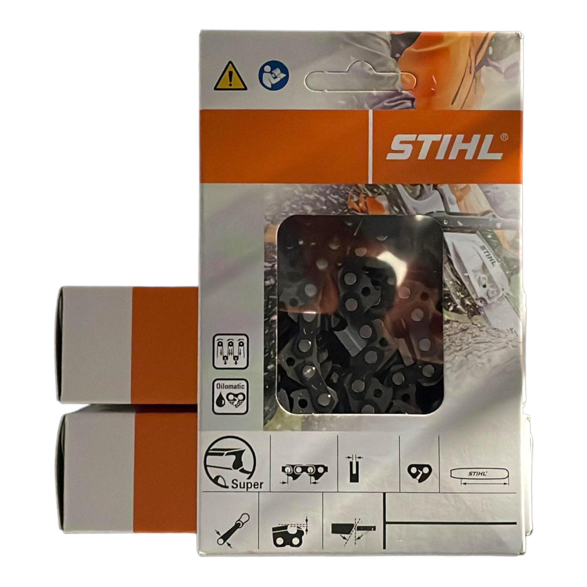STIHL Ersatzkette 3 Stück Stihl Sägeketten