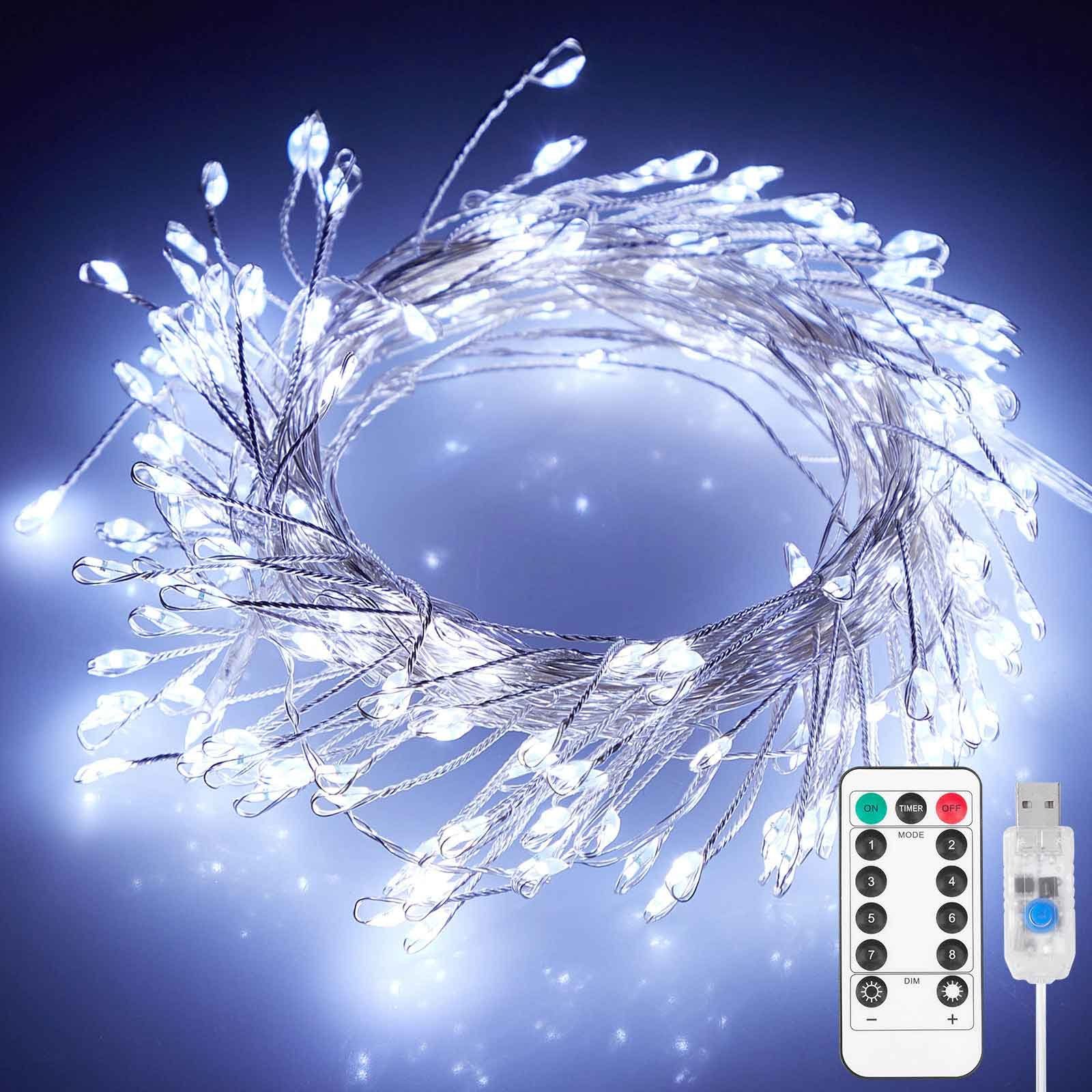 MUPOO LED-Lichterkette Led Lichterkette Außen Inner,