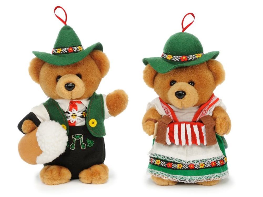 Teddys Rothenburg Kuscheltier Trachten-Teddybär mit Dirndl
