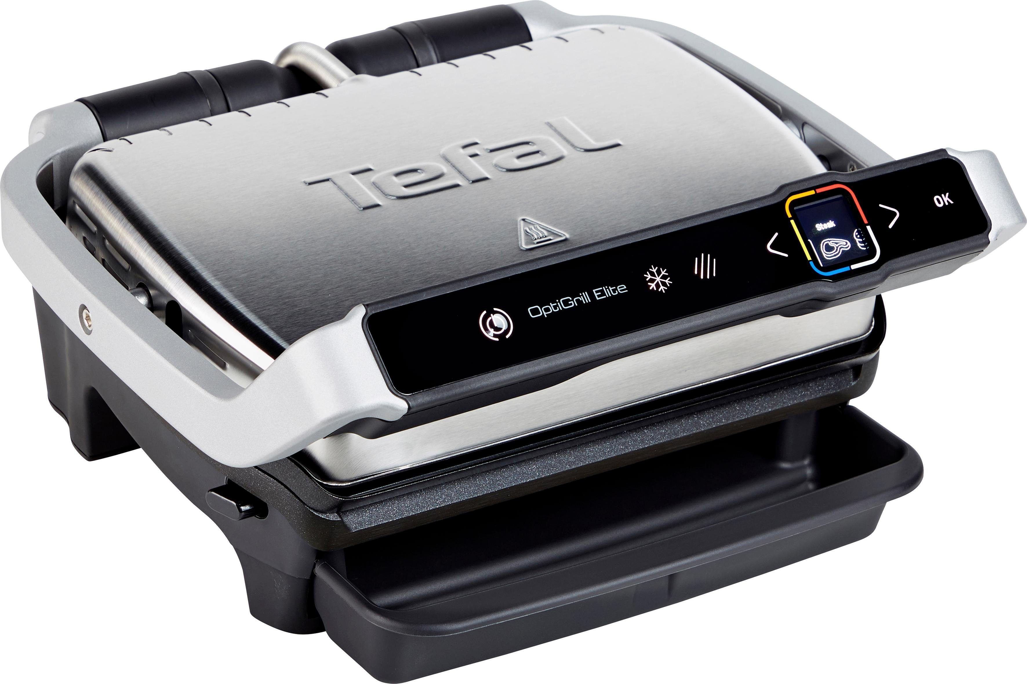 Tefal Kontaktgrill GC750D OptiGrill Elite, 2000