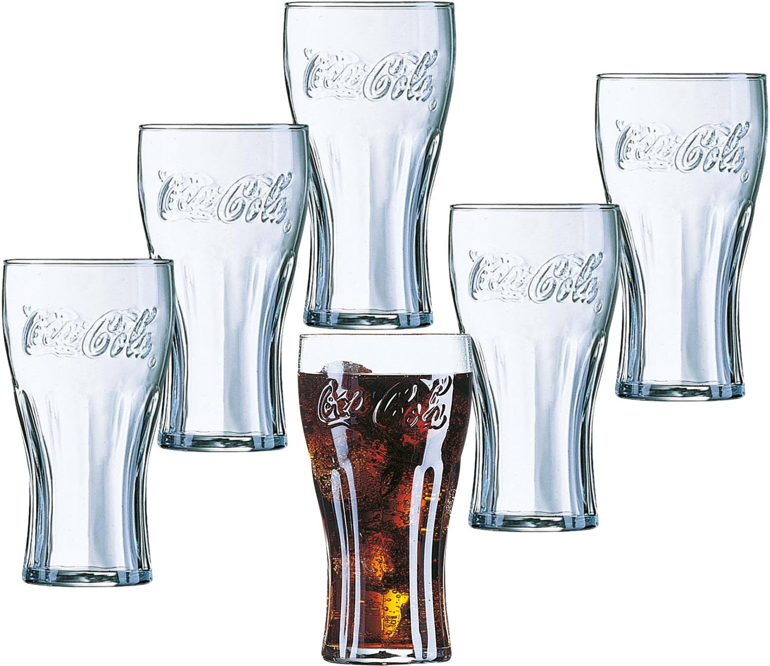 Emilja Tumbler-Glas Coca-Cola Contourgläser 27cl -