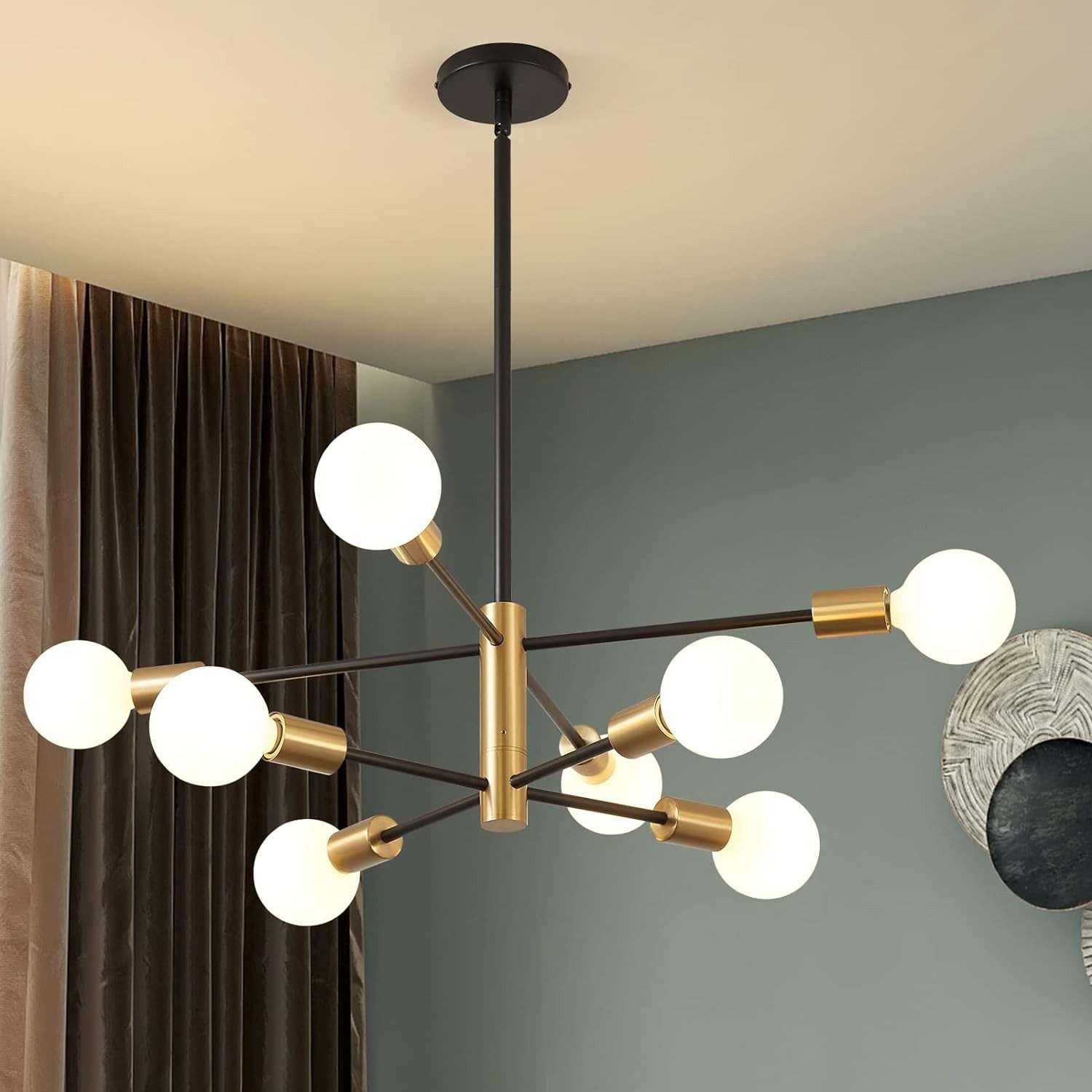 ZEUOPQ Kronleuchter Kronleuchter 8 Light 40W