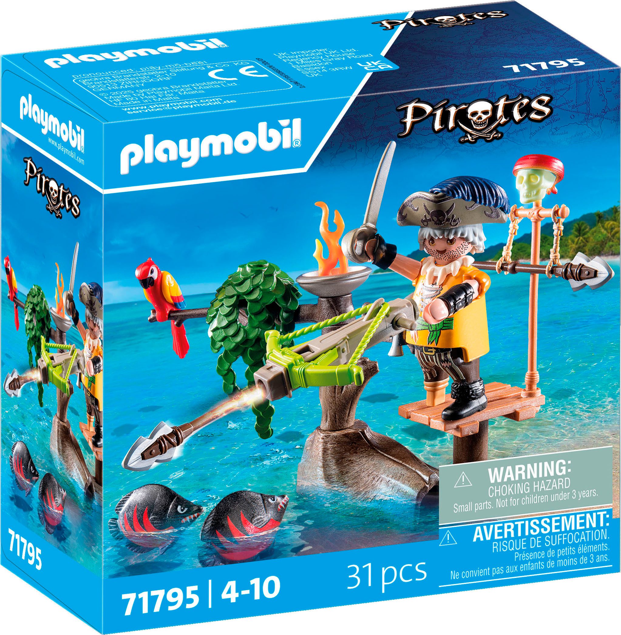 Playmobil® Pirat mit Balliste (71795), Playmobil