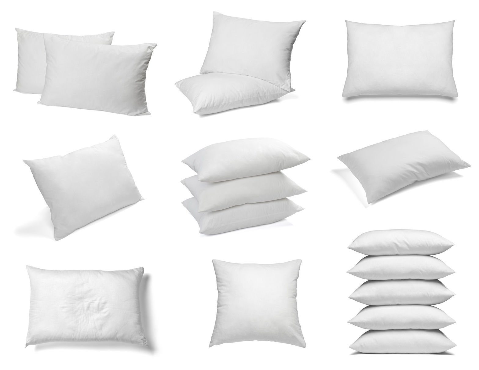 sunnypillow Kopfkissen sunnypillow Kissenfüllung Kopfkissen Innenkissen