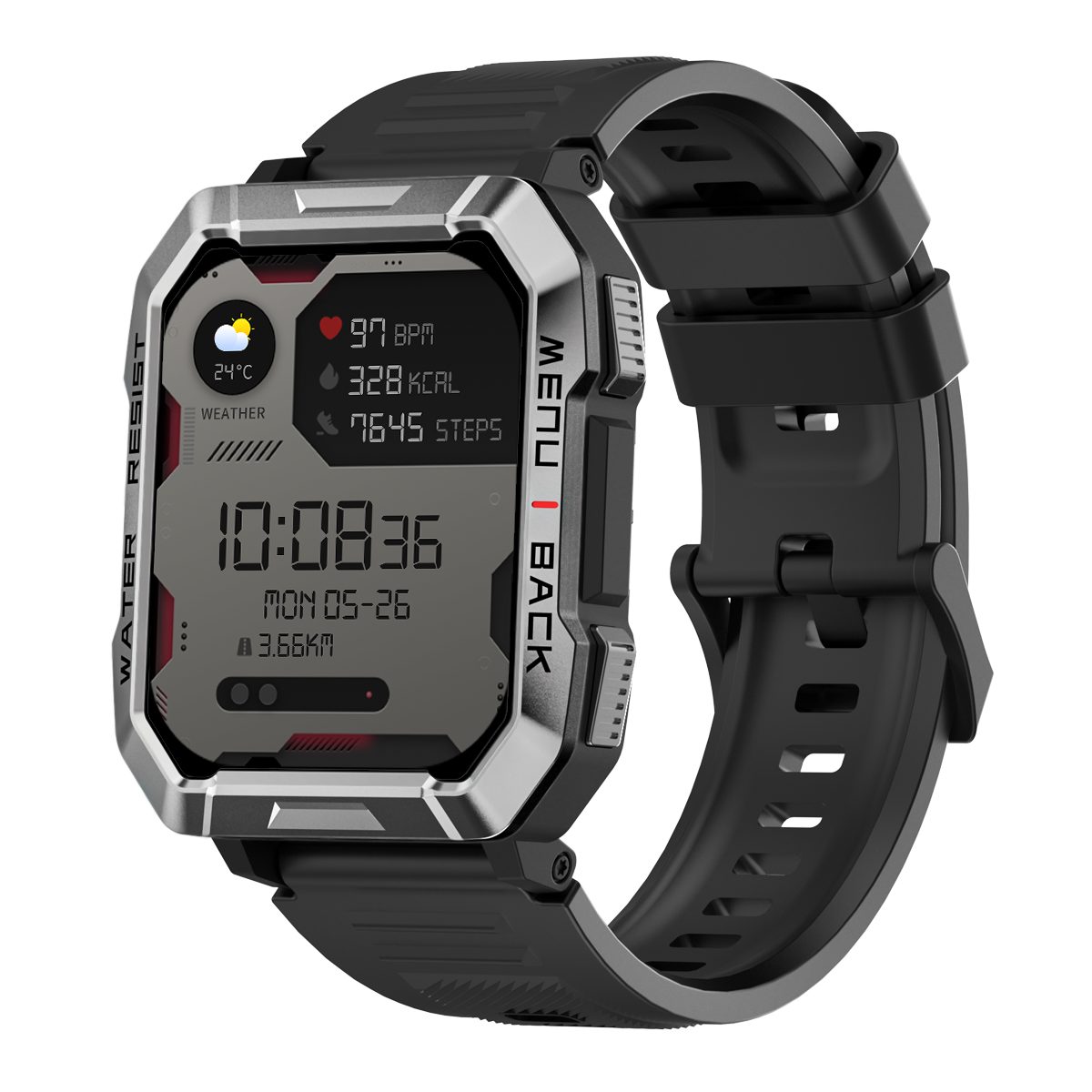 blackview W60 Smartwatch (2.01 Zoll), Fitness