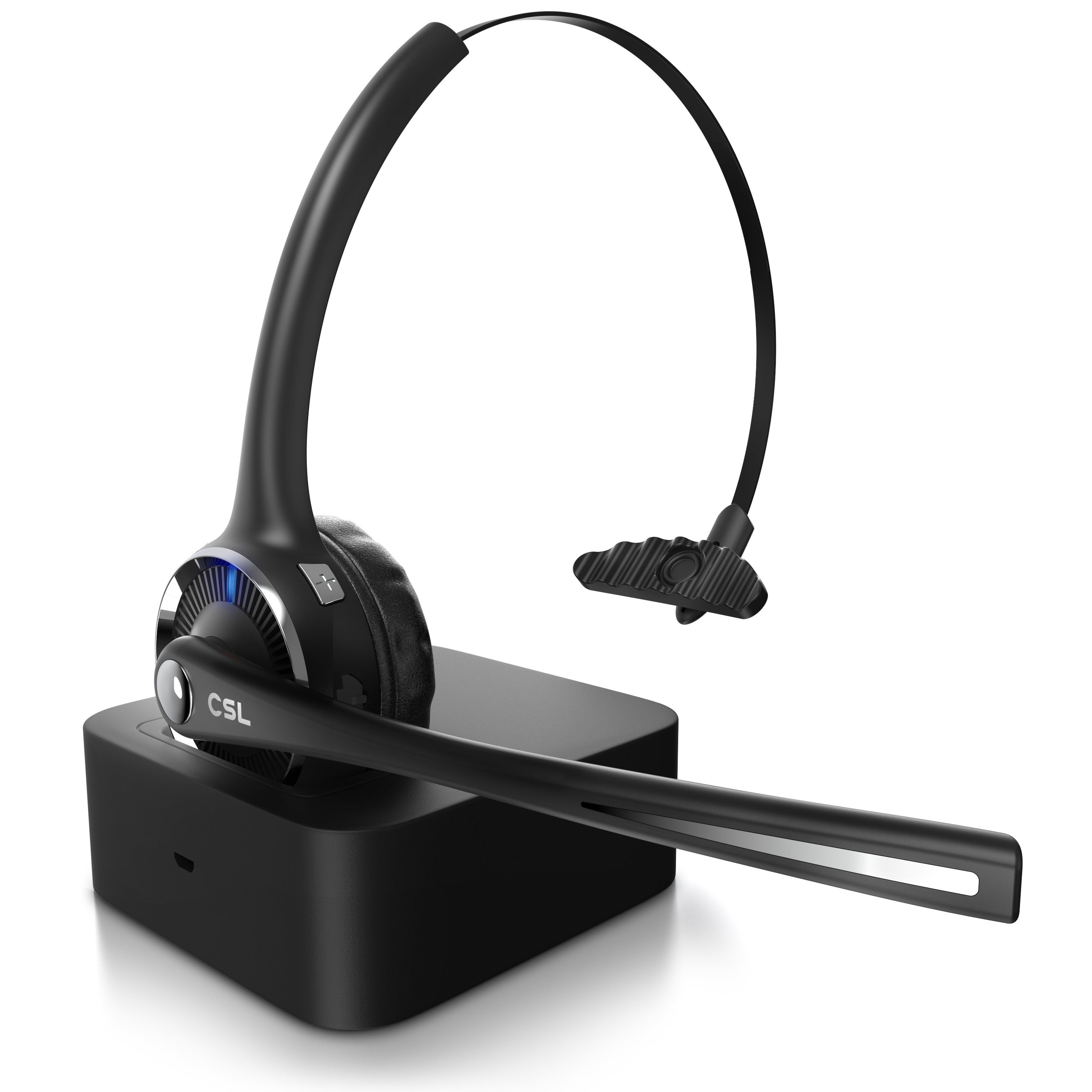 CSL Wireless-Headset (Bluetooth, Bluetooth Kopfhörer, Mikrofon,