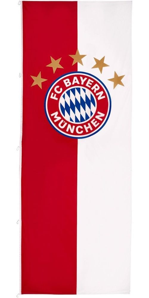 FC Bayern München Fahne Hissfahne Hochformat