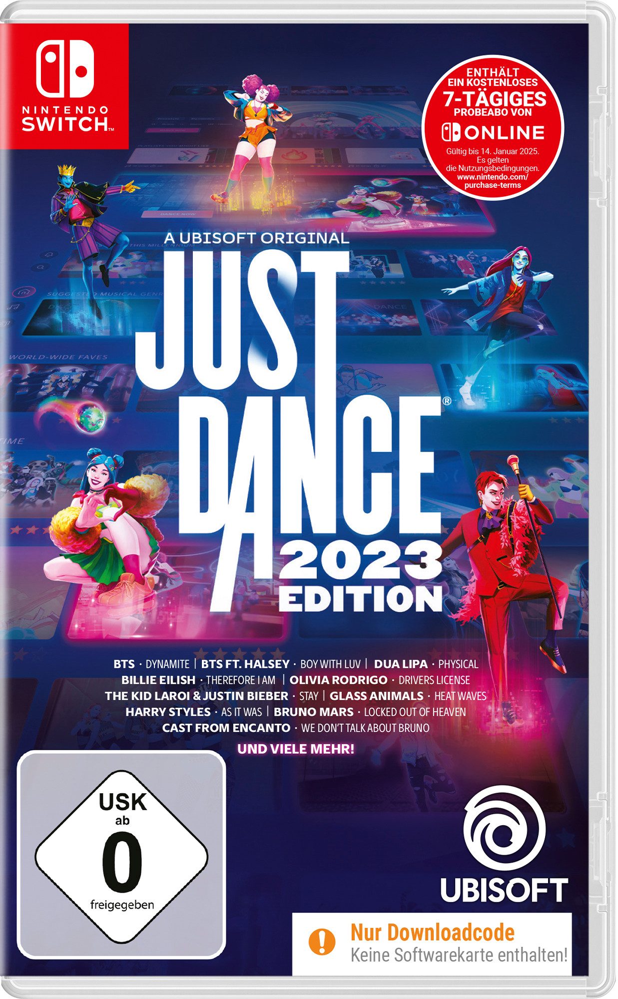 Just Dance 2023 Nintendo Switch, Code