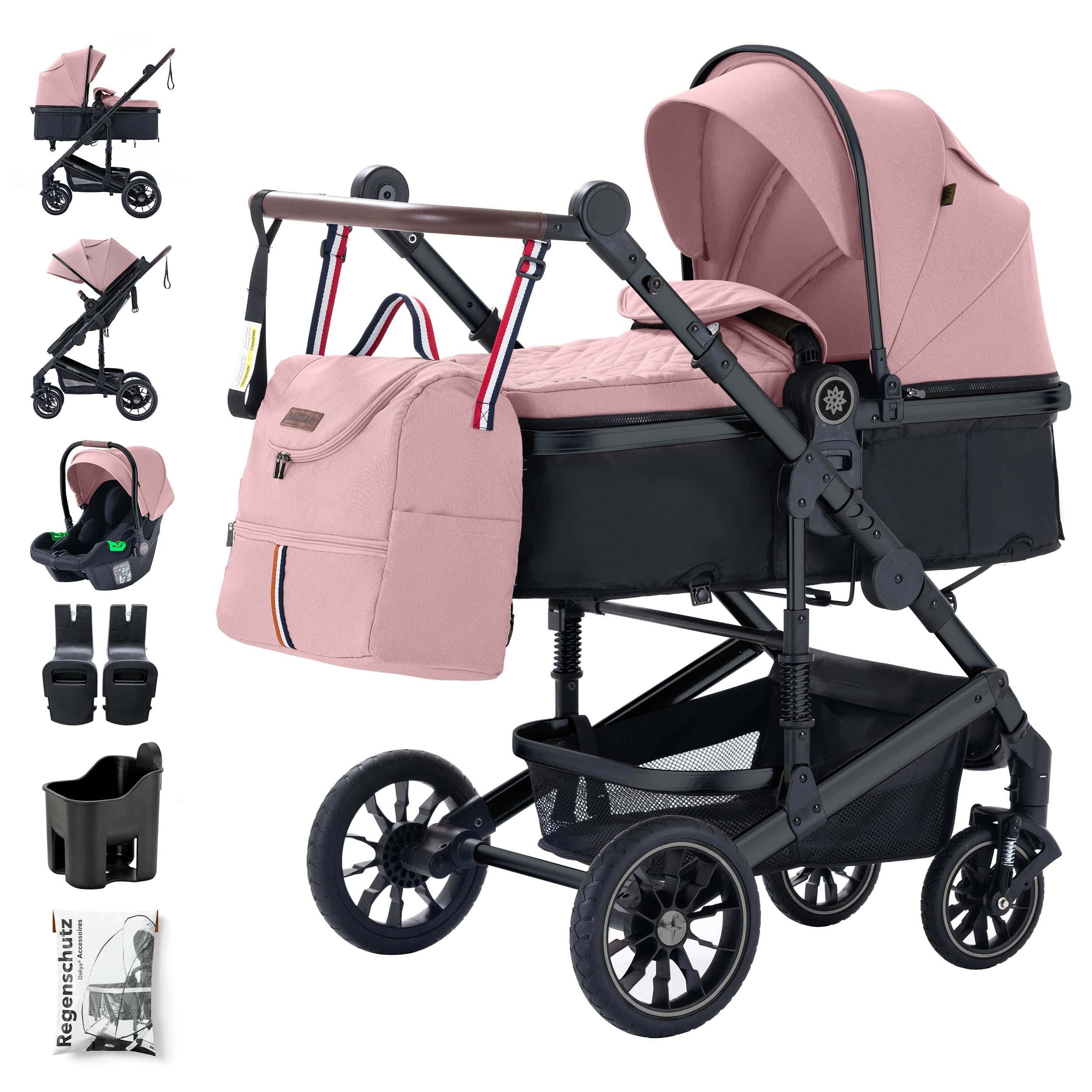 Daliya® Kombi-Kinderwagen NEOMOVE 3in1 Kinderwagen mit