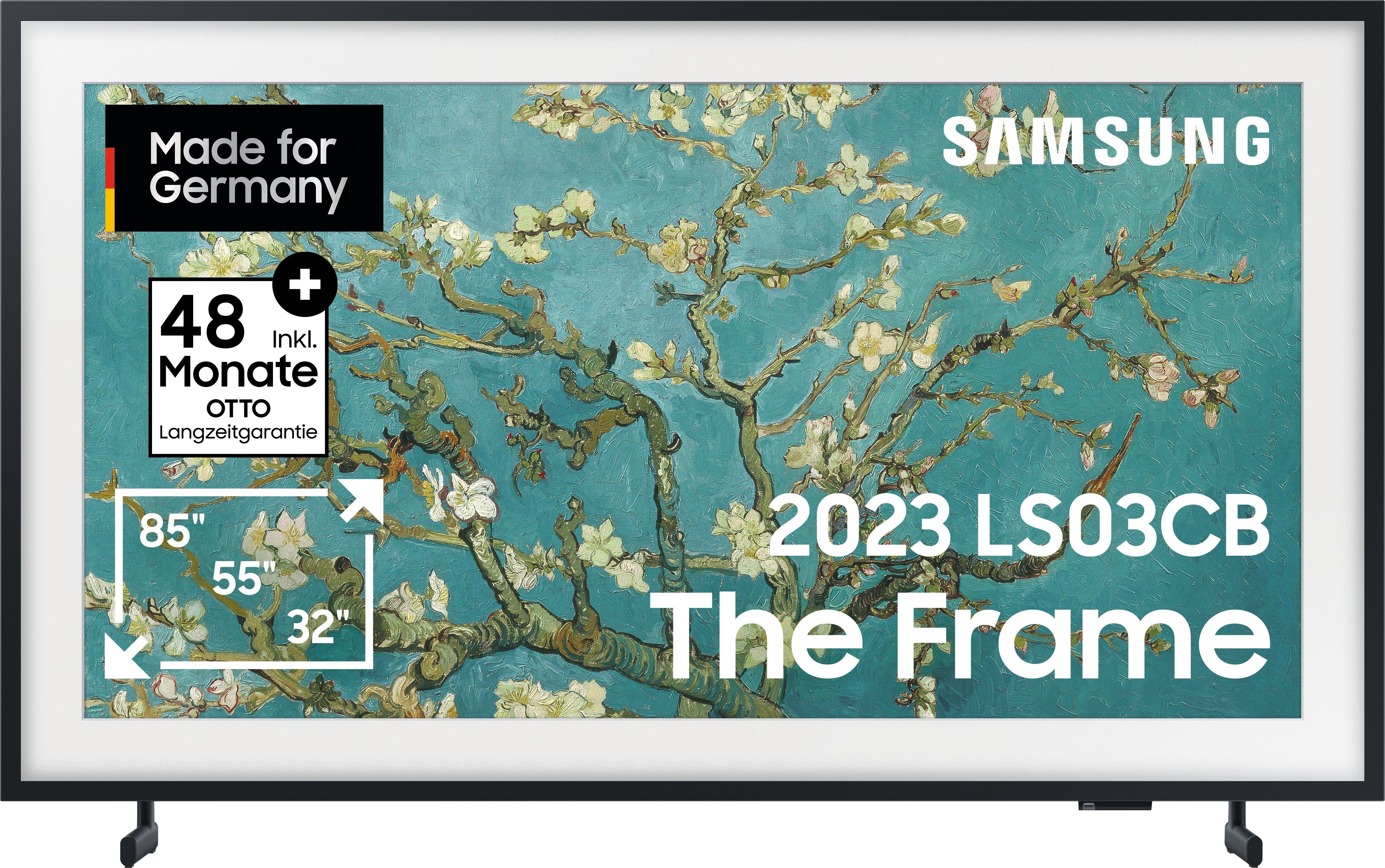 Samsung GQ32LS03CBU LED-Fernseher (80 cm/32 Zoll,