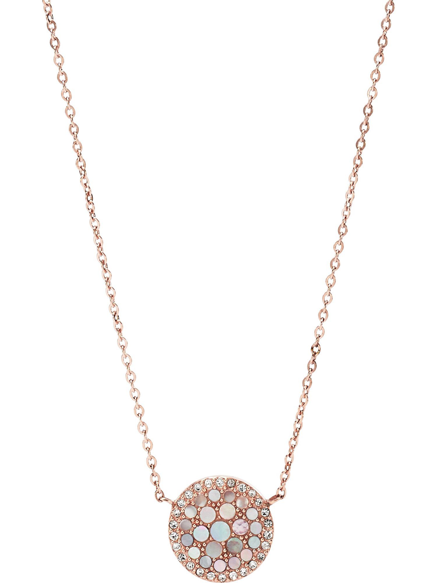 Fossil Collier Fossil Damen-Kette Edelstahl