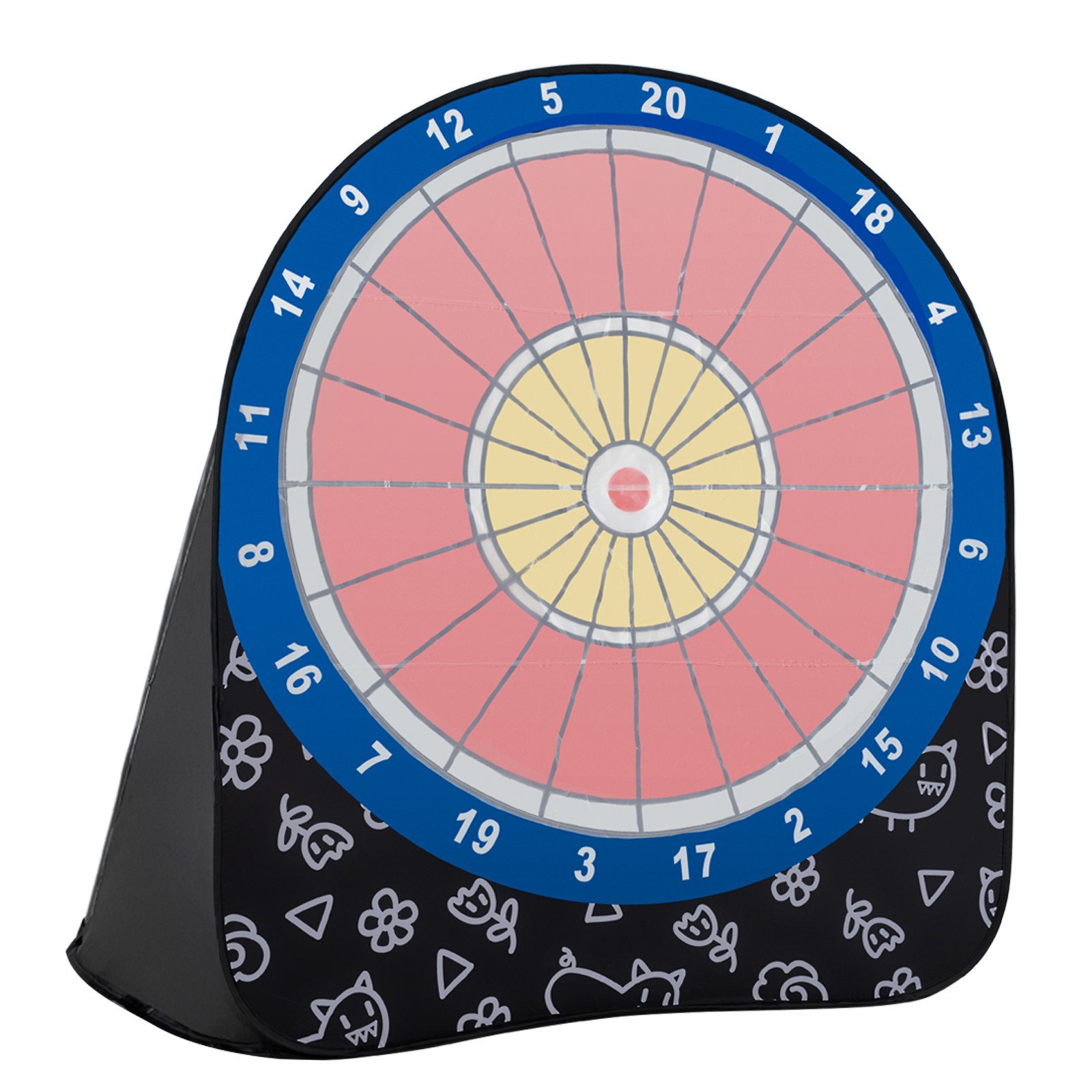 COSTWAY Dartscheibe, Dartboard Wurfspiel Set für