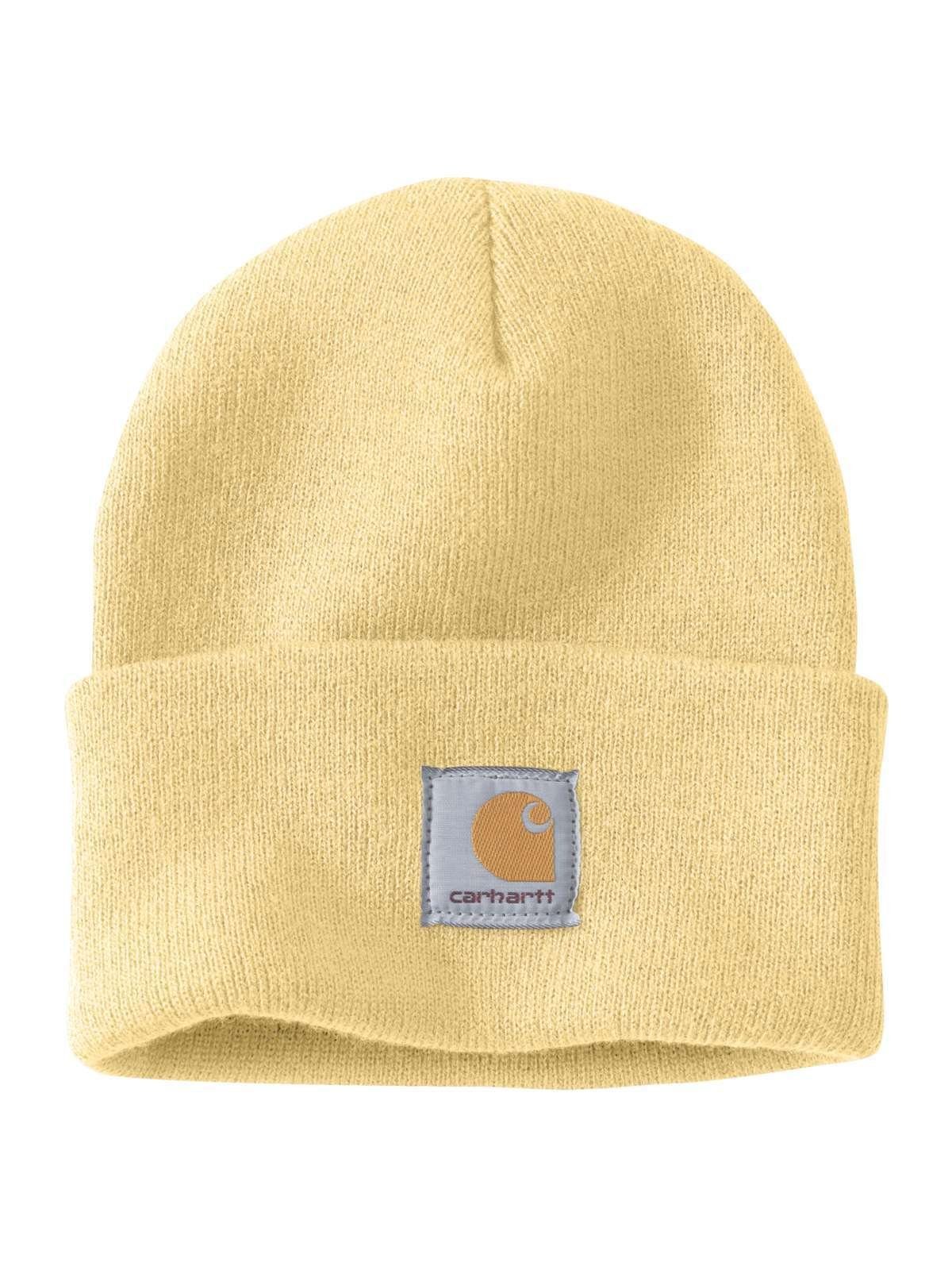 Carhartt Bommelmütze Carhartt Beanie gelb