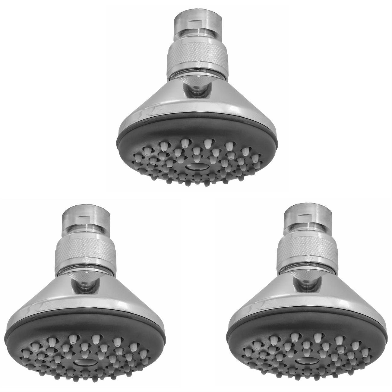 Daloual Kopfbrause Duschkopf mit Antikalkdüsen, (Vorteils-Set,