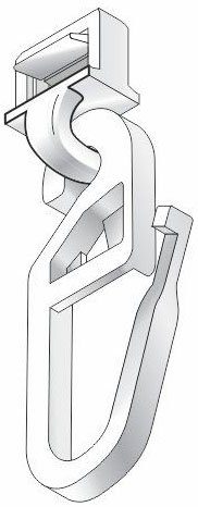 HINNO Klick-Gleiter hinno-clic HC72, Gardinen, Gardinenleisten,