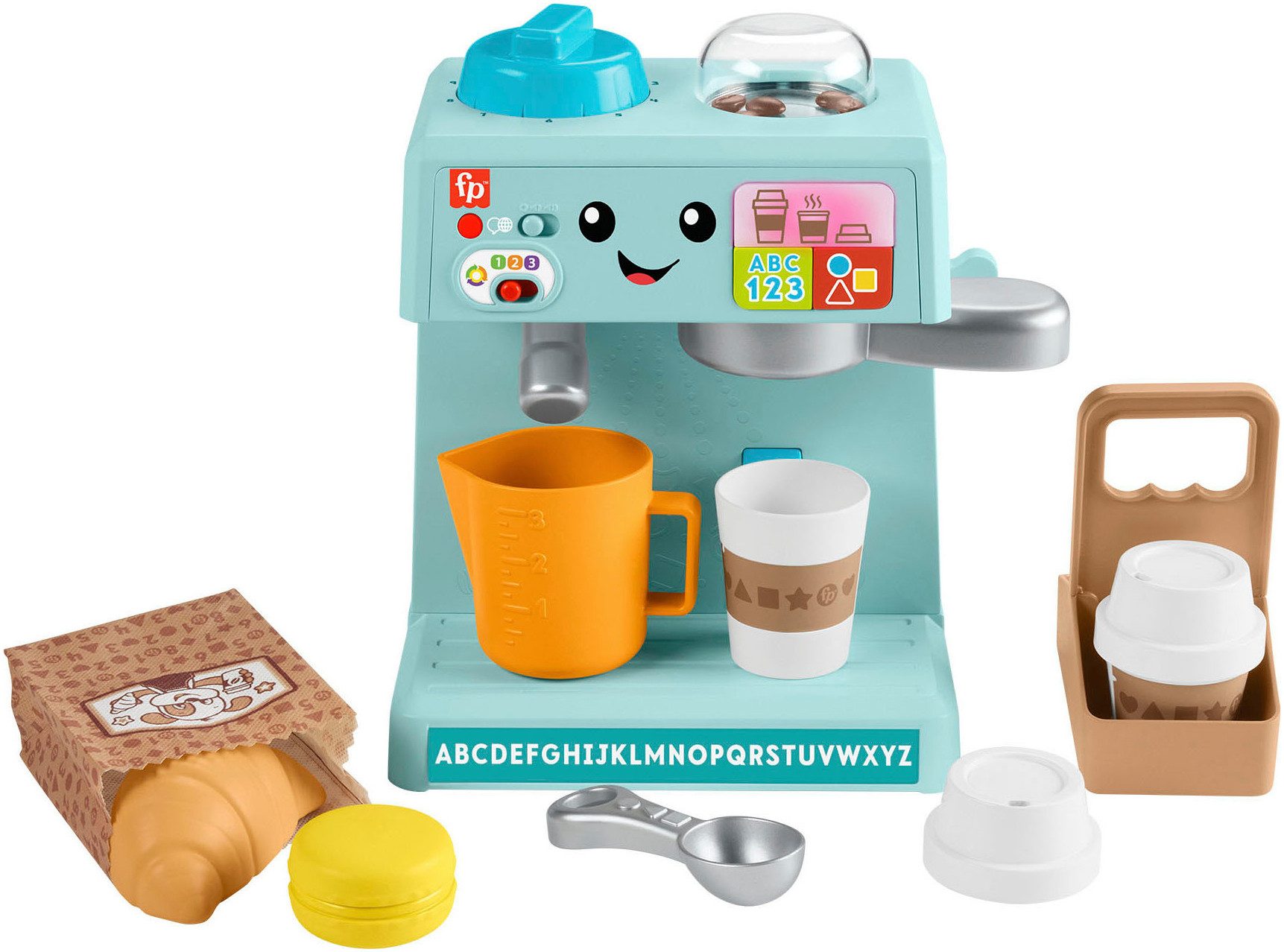 Fisher-Price® Kinder-Kaffeemaschine Lernspaß, Mein Barista-Set