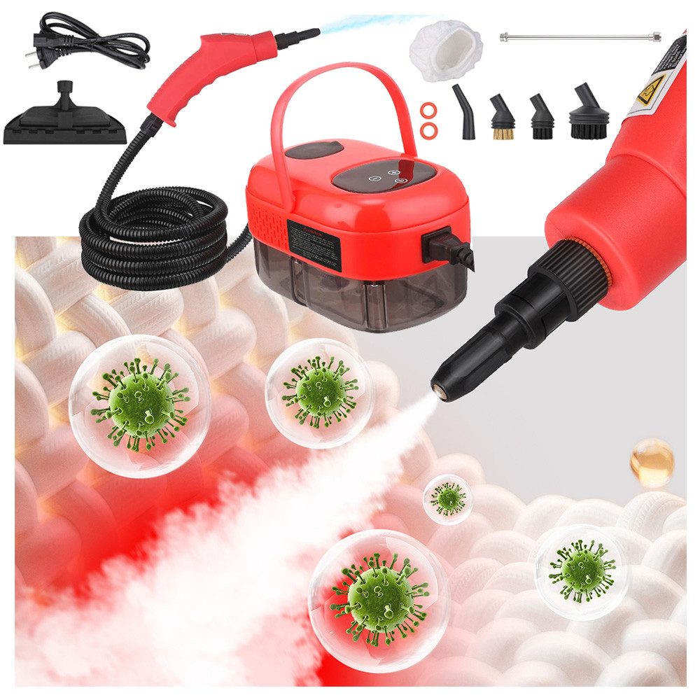 QUBEBU Dampfreiniger Handdampfreiniger Dampfreiniger Handgeräthocheffizient Reinigungsgerät,