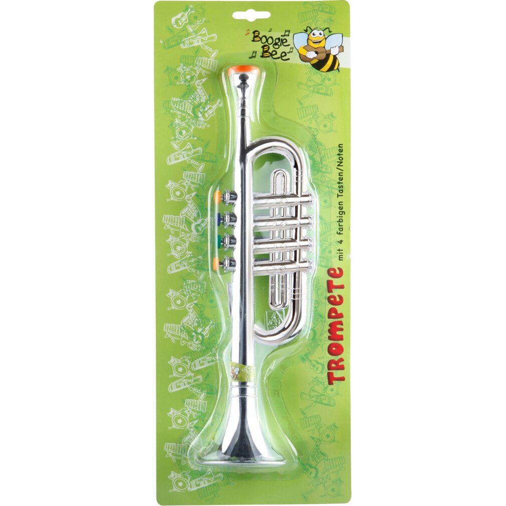 Vedes Spielzeug-Musikinstrument BGB Trompete silber, 4