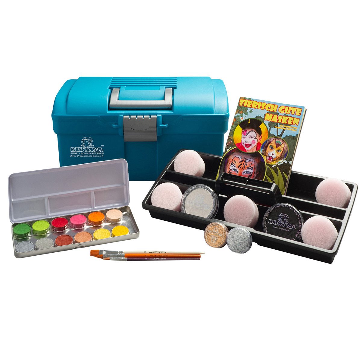 Eulenspiegel Schmink-Koffer Eulenspiegel Tiermasken Schmink-Koffer Make-up