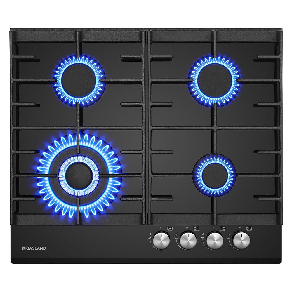 GASLAND Gas-Kochfeld GH604BF, 4-flammiges Kochfeld, 60
