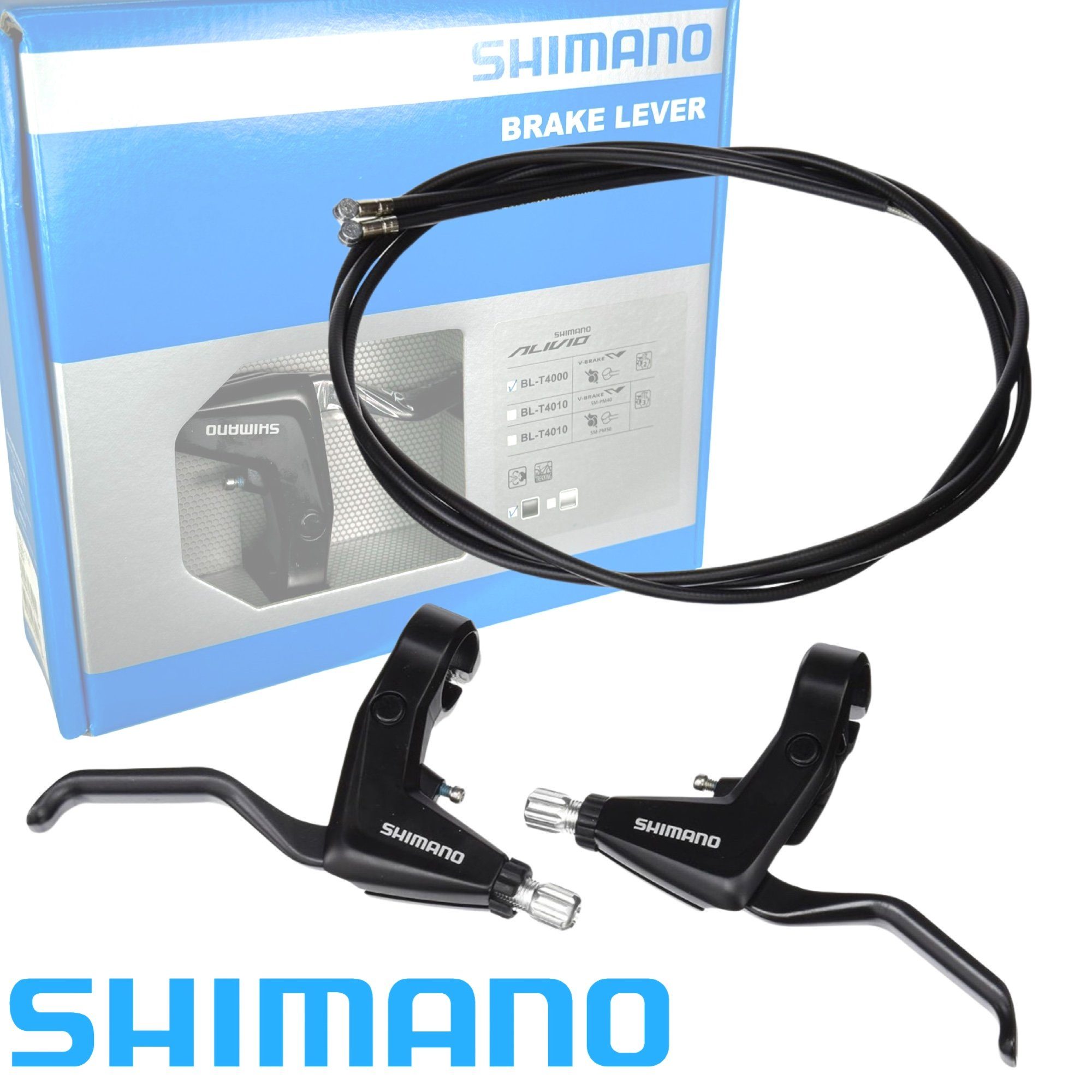 Shimano Felgenbremse SHIMANO Fahrrad Bremsgriffe BL-T4000