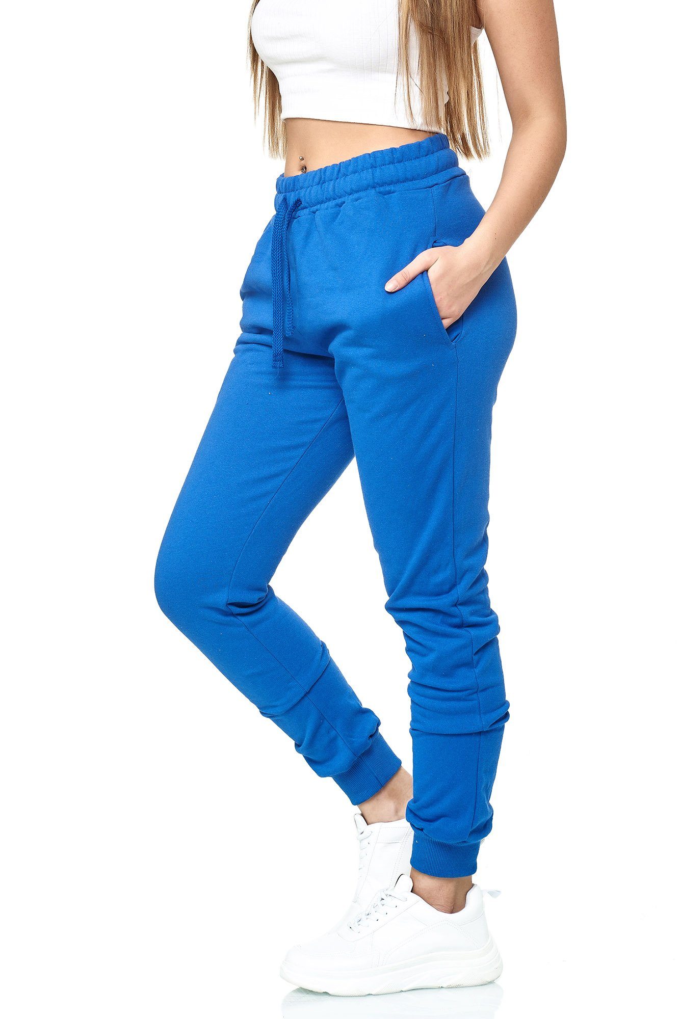 L.gonline Jogginghose Damen Jogginghose, Uni Colour