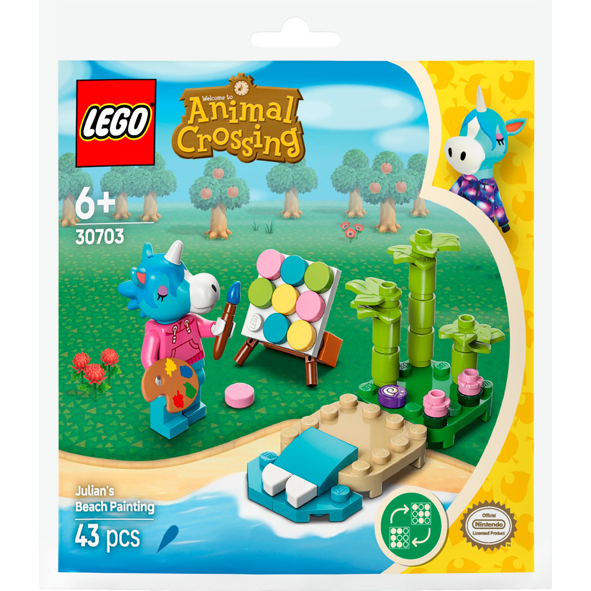 LEGO® LEGO Animal Crossing Jimmys Strandgemälde,