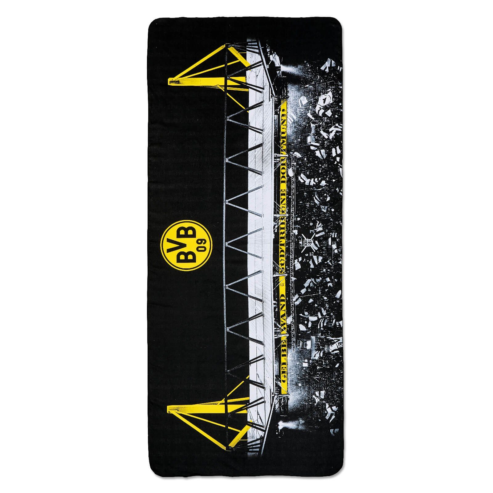 BVB Handtuch BVB-Microfaser-Handtuch (75x180), Microfaser (Packung,