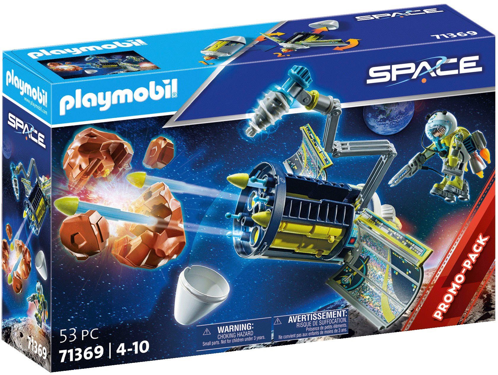 Playmobil® Meteoroiden-Zerstörer (71369), Space Konstruktions-Spielset, (53