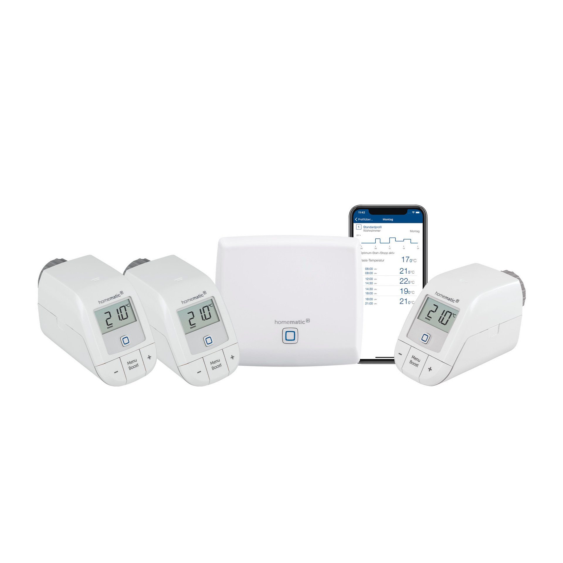 Homematic IP Heizkörperthermostat Bundle Starter Set