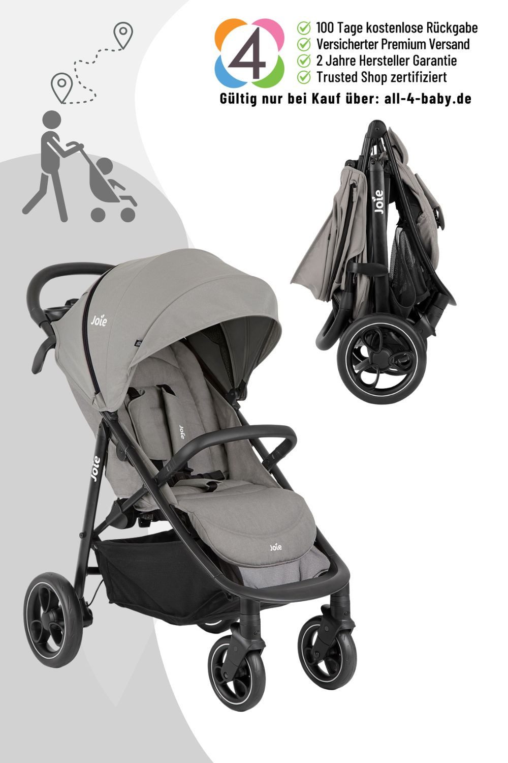Joie Kinder-Buggy Litetrax Pro Buggy /