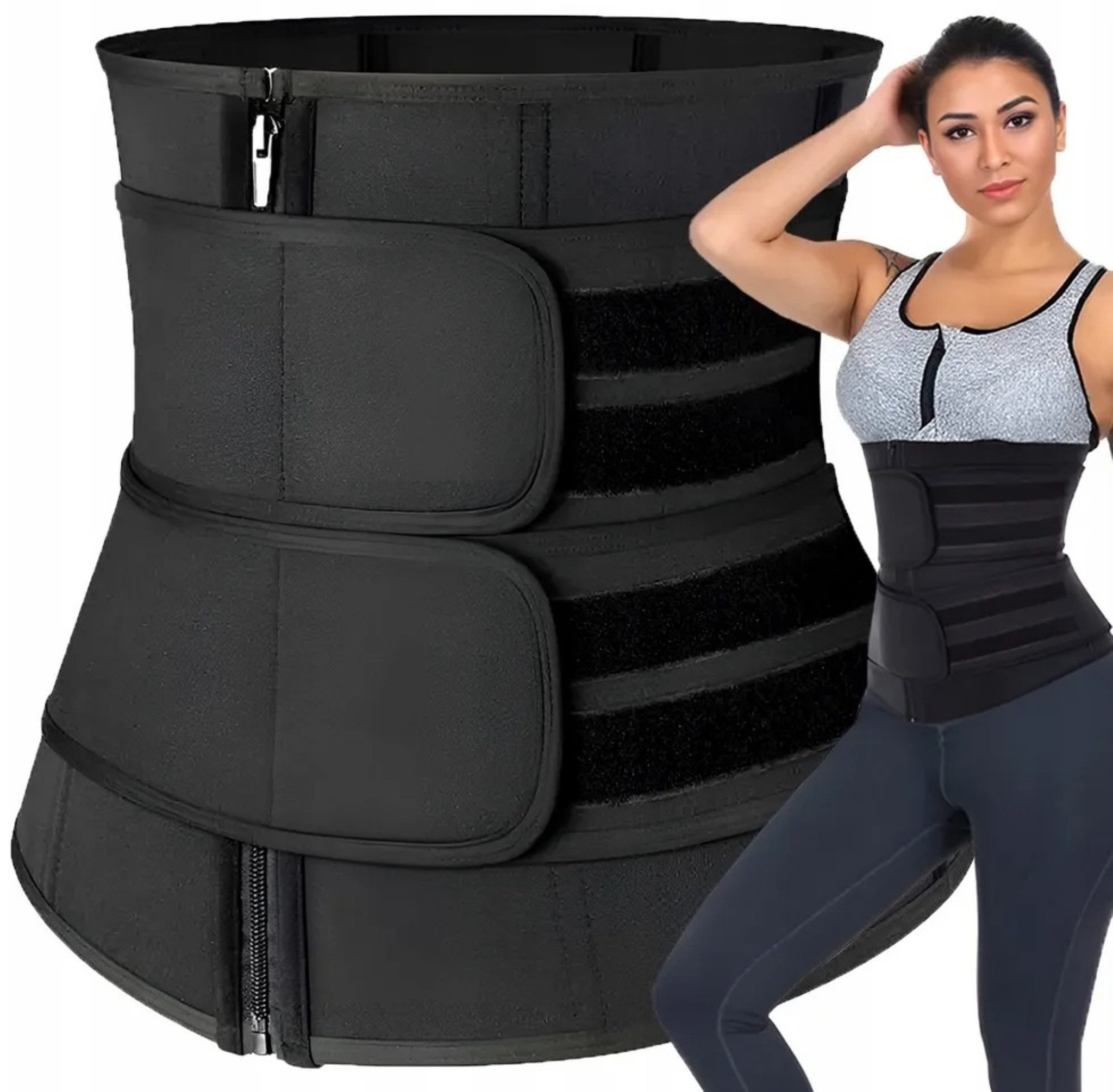 HURTNET Bauchweggürtel Neopren Fitness Taillengürtel mit