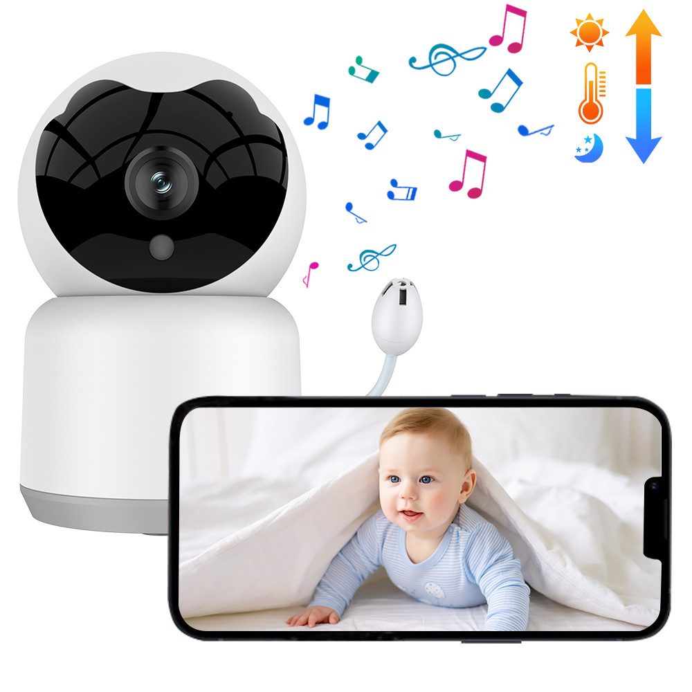 ZEUOPQ Babyphone babyphone mit kamera wlan