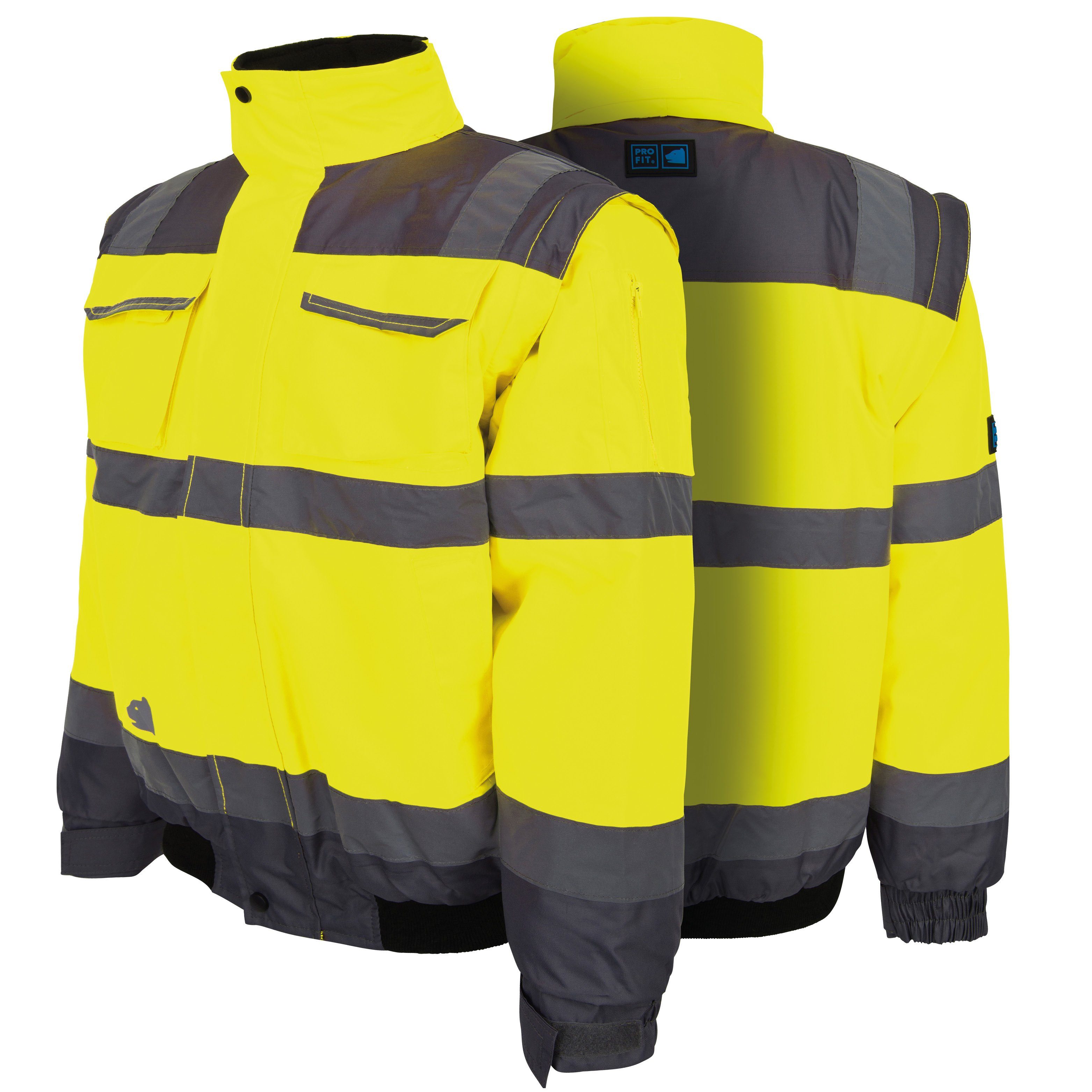PRO FIT by Fitzner Arbeitsjacke, Warnschutz