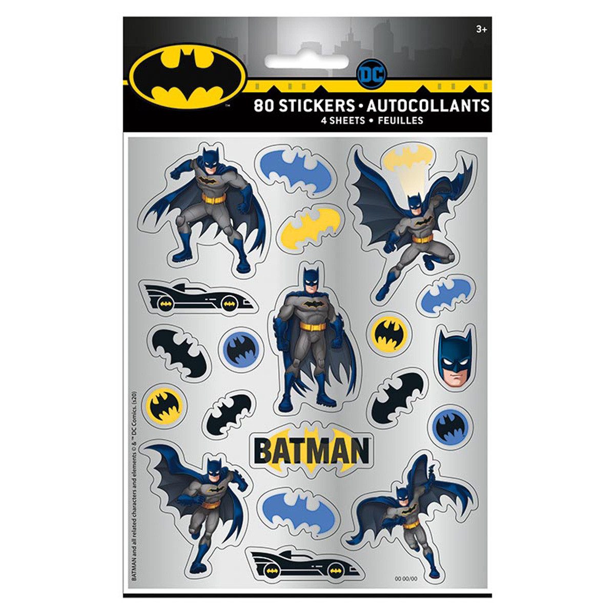 Unique Industries Inc. Hängedekoration Sticker Batman
