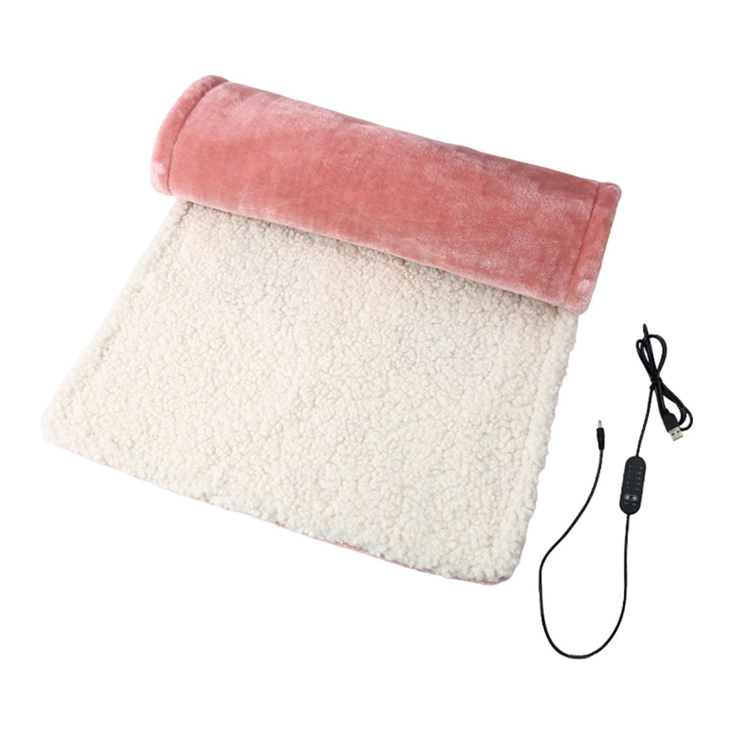 Refttenw Heizdecke Superweiche Heizdecke, USB-Heizdecke,100*40cm