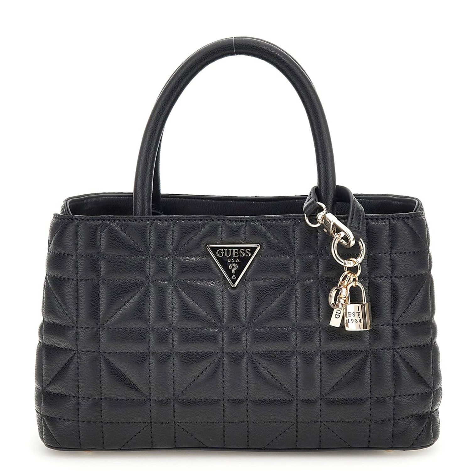 Guess Umhängetasche GUESS Handtasche Edita Black