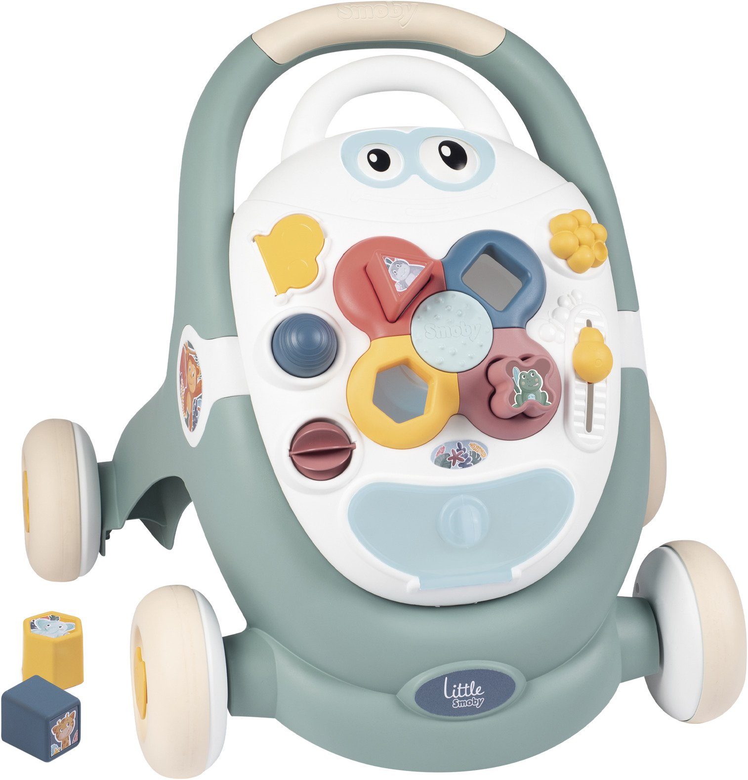 Smoby Lauflernhilfe Little Smoby, 3in1 Lauflernwagen