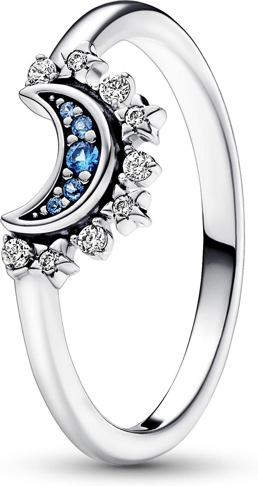 Pandora Fingerring Pandora Himmlisch Funkelnder Blauer