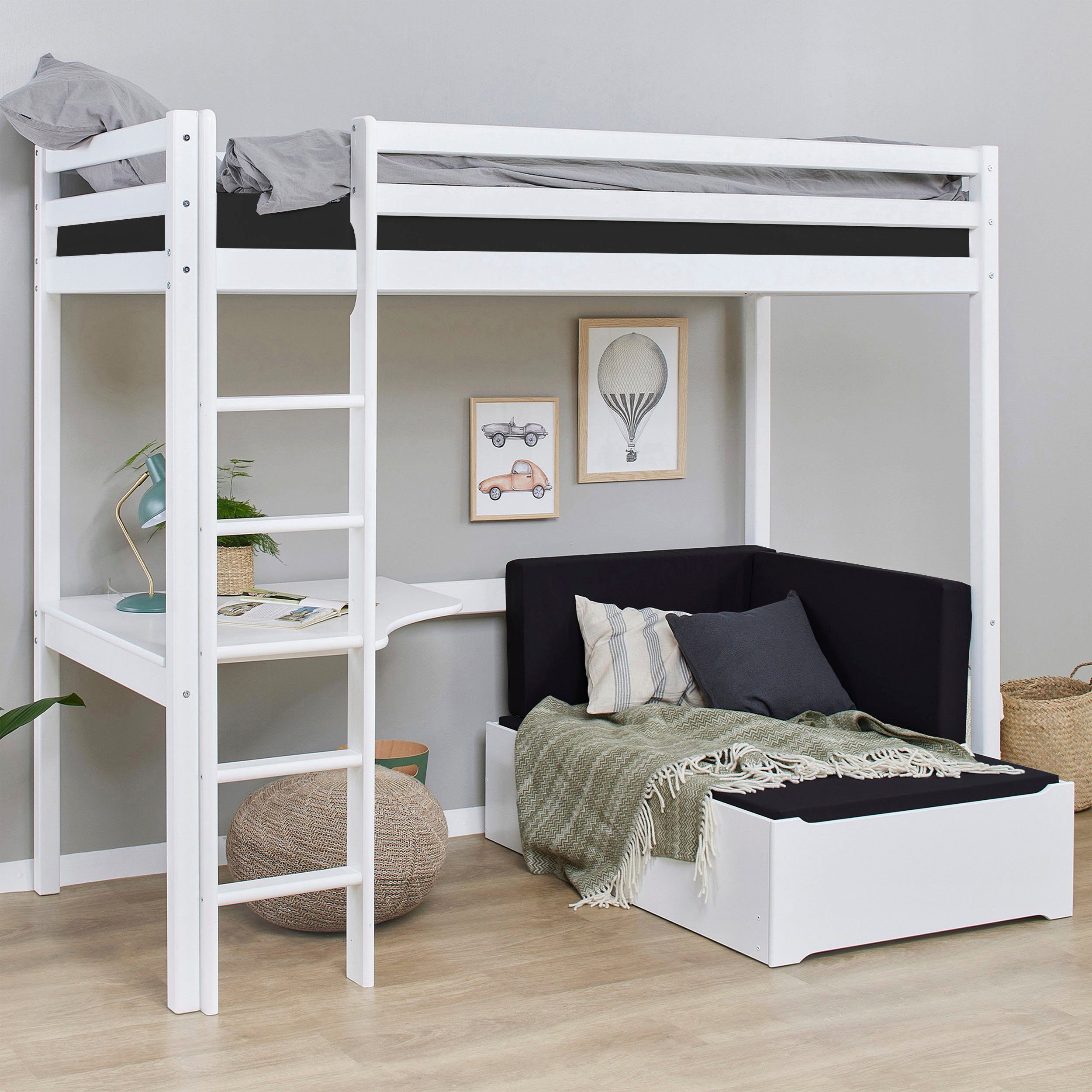 Hoppekids Hochbett ECO Dream 90x200 mit
