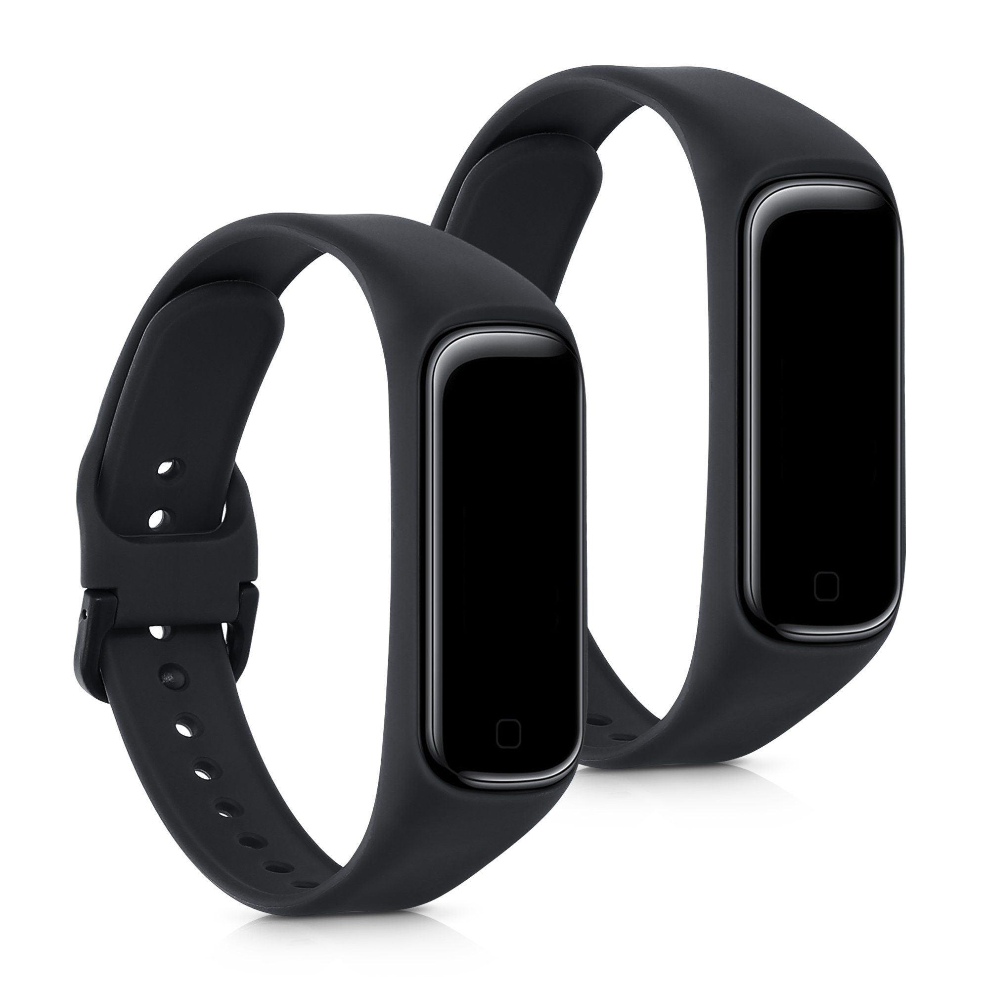 kwmobile Smartwatch-Armband 2x Sportarmband für Samsung